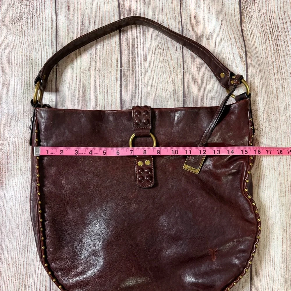 Frye Roxanne Leather Hobo Bag
